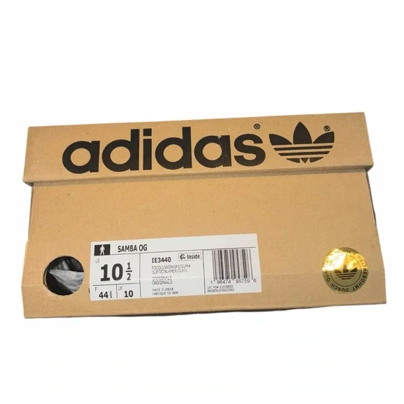 Adidas samba OG men’s shoes size 10.5 NWT - Picture 6 of 6